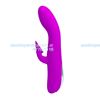 Vibrador con succionador de clitoris. Recargable USB